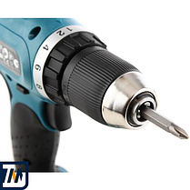 Акумуляторний дриль-шуруповерт MAKITA DDF453SYX5;18 В/1.5 Ач, Li-ion, фото 4