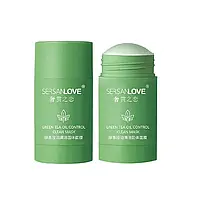 Твердая маска для чистки лица с экстрактом зеленого чая Sersanlove Green Tea Oil Control Clean Mask