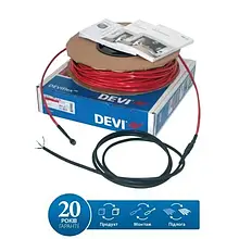 Нагрівальний кабель DEVI DEVIflex 18T 140F1238 Black 22м