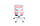 Дитяче ортопедичне крісло Cubby Marte Pink, фото 7