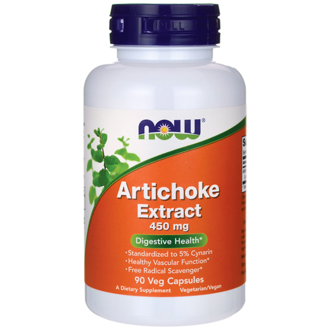 Поліпшення роботи печінки - Екстракт артишоку / Artichoke Extract, 450 мг 90 капсул