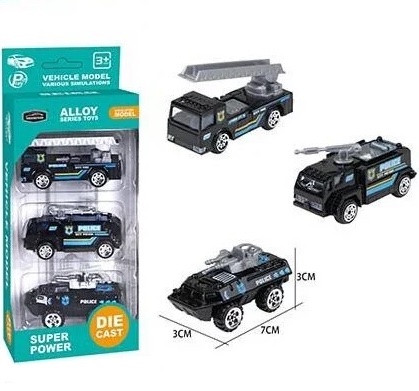 Набір машин "Поліцейська техніка" арт. HY 603 D, фото 1