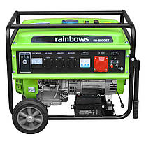 Бензиновий трифазний генератор Rainbows RB-6500ET 5.5 кВТ 13 Л.С. УЦІНКА (124610), фото 6