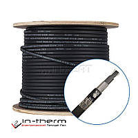 Саморегулируемый кабель IN-THERM SRL10-2CR / 10 Вт / для антиобледенения крыш и водостоков, труб