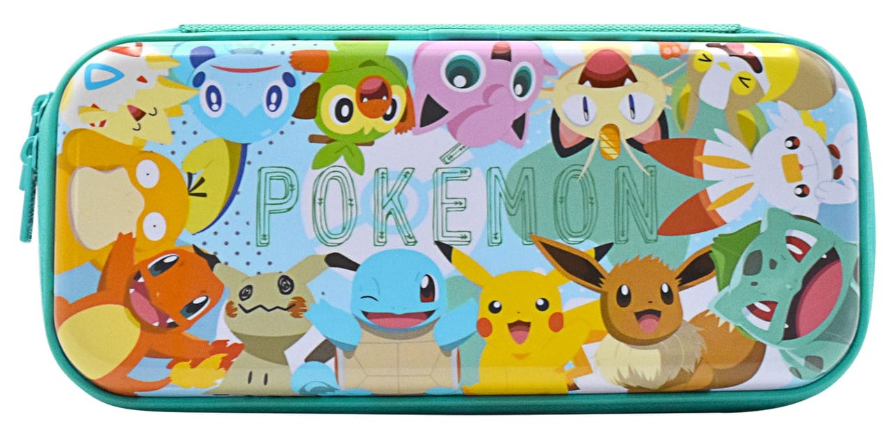 Hori Чохол Premium Vault Case (Pikachu & Friends) для Nintendo Switch, Turquoise, фото 1