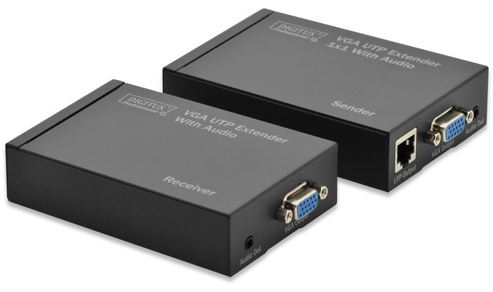 Digitus VGA Full HD over UTP set, 300 m