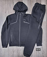 Чоловічий спортивний костюм Puma (Пума) (KD-32) чоловічий весняний костюм Чорний. Чоловічий одяг весна осінь