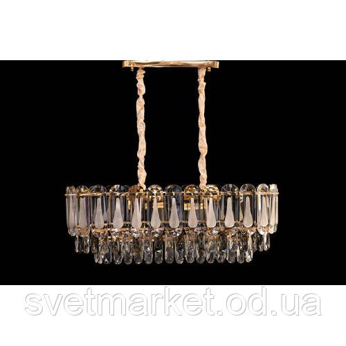 Овальна кришталева люстра 205/800*300R