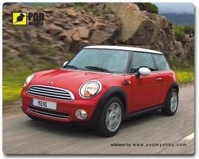 Килимок PODMYSHKU Mini cooper