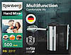 Міксер ручний Rainberg RB-217 5 швидкостей 500 Вт | Міксер із насадками, фото 3
