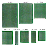 Макетна плата 7х9 двостороння зелена монтажна плата 7х9 PCB, фото 3