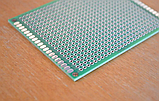 Макетна плата 6х8 одностороння зелена монтажна плата 6х8 PCB, фото 2