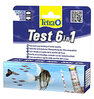 Набор индикаторных тестов для воды Tetra Test 6in1 25 шт.