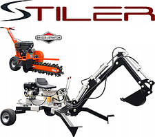 🚜 Обладнання для земляних робіт STILER — ефективна техніка для копання, буріння та переміщення ґрун