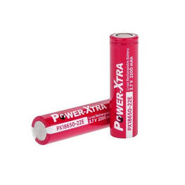 Акумулятор 18650 Li-Ion 2200 mAh, 3.7 V, red Power-Xtra (PX18650-22R / 29749)