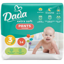 Підгузок Dada Extra Soft 3 Midi (6-11 кг) 34 шт (4820174980672)