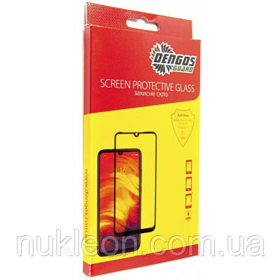 Популярний! Скло захисне Dengos Full Glue Samsung Galaxy S21 FE black frame (TGFG-252) - Краща якість тільки на Nukleon.com.ua, фото 1