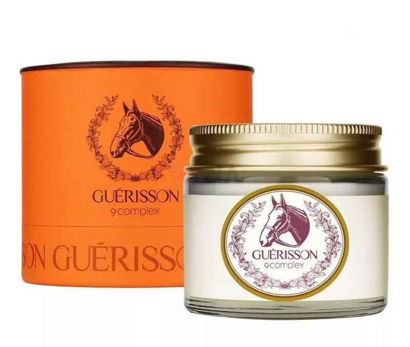 Натуральний крем для обличчя з кінським жиром guerisson 9 complex cream 70 мл