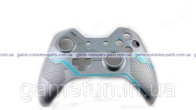 Xbox One передня панель бездротового геймпада (Wireless Controller) Halo 5 Limited Edition (Blue)