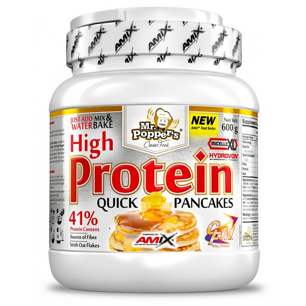 High Protein Pancakes Amix, 600 грамів