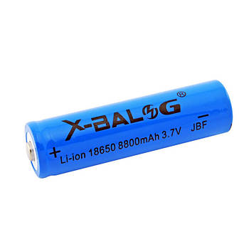 Літій-іонний акумулятор 8800mAh (3,7V) X-BALOG / Багаторазова акумуляторна батарея