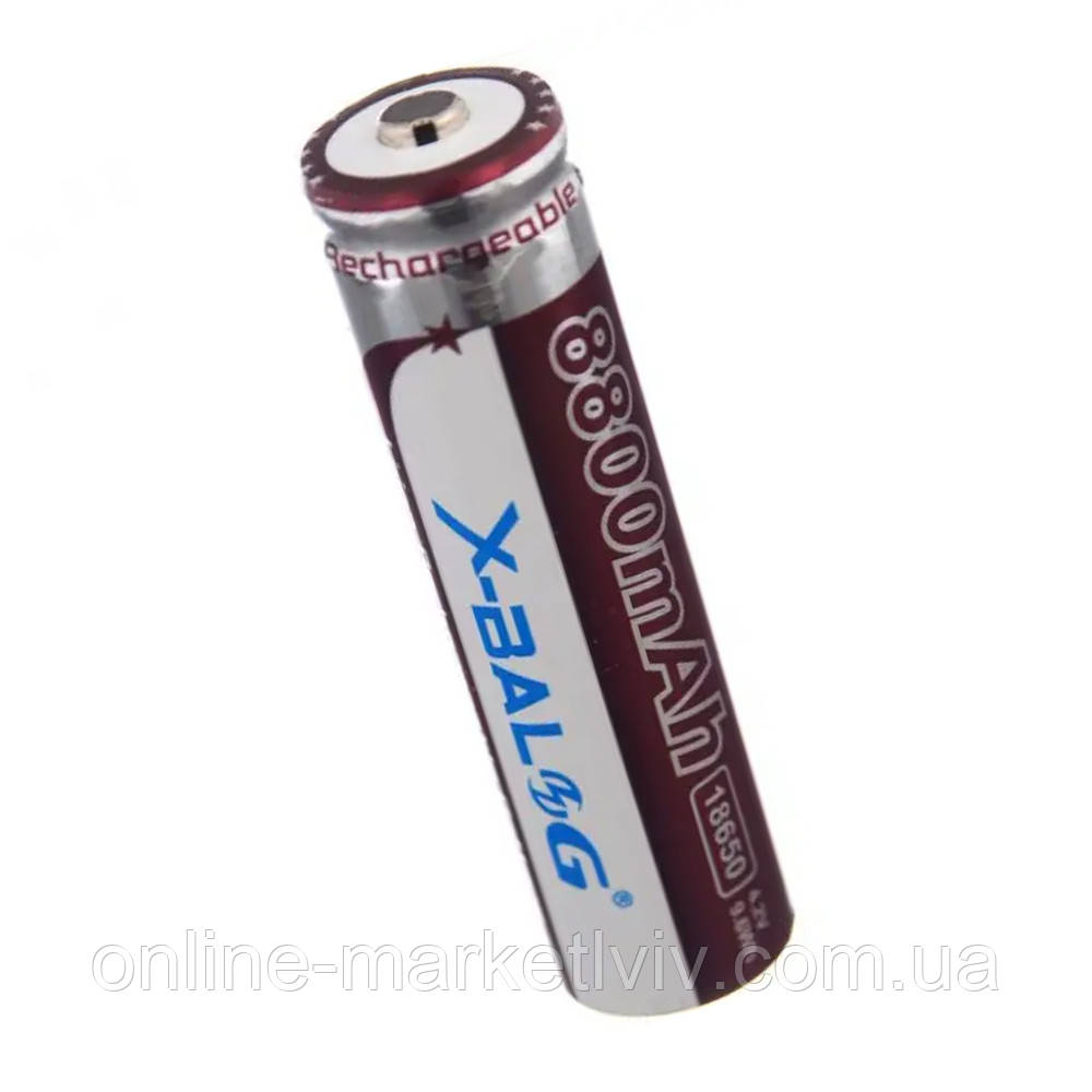 Акумулятор 8800mAh (4,2V) X-Balog / Акумуляторна батарея / Акумулятор Li-Ion для ліхтариків