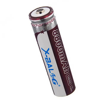 Акумулятор 8800mAh (4,2V) X-Balog / Акумуляторна батарея / Акумулятор Li-Ion для ліхтариків