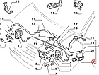Моторчик (насос) омивача на Fiat Ducato 230, Peugeot Boxer, Citroen Jumper (1994-2002), 71711241, 643467, фото 8