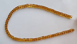 Ширина Куб колір бурштиновий 4*4 мм