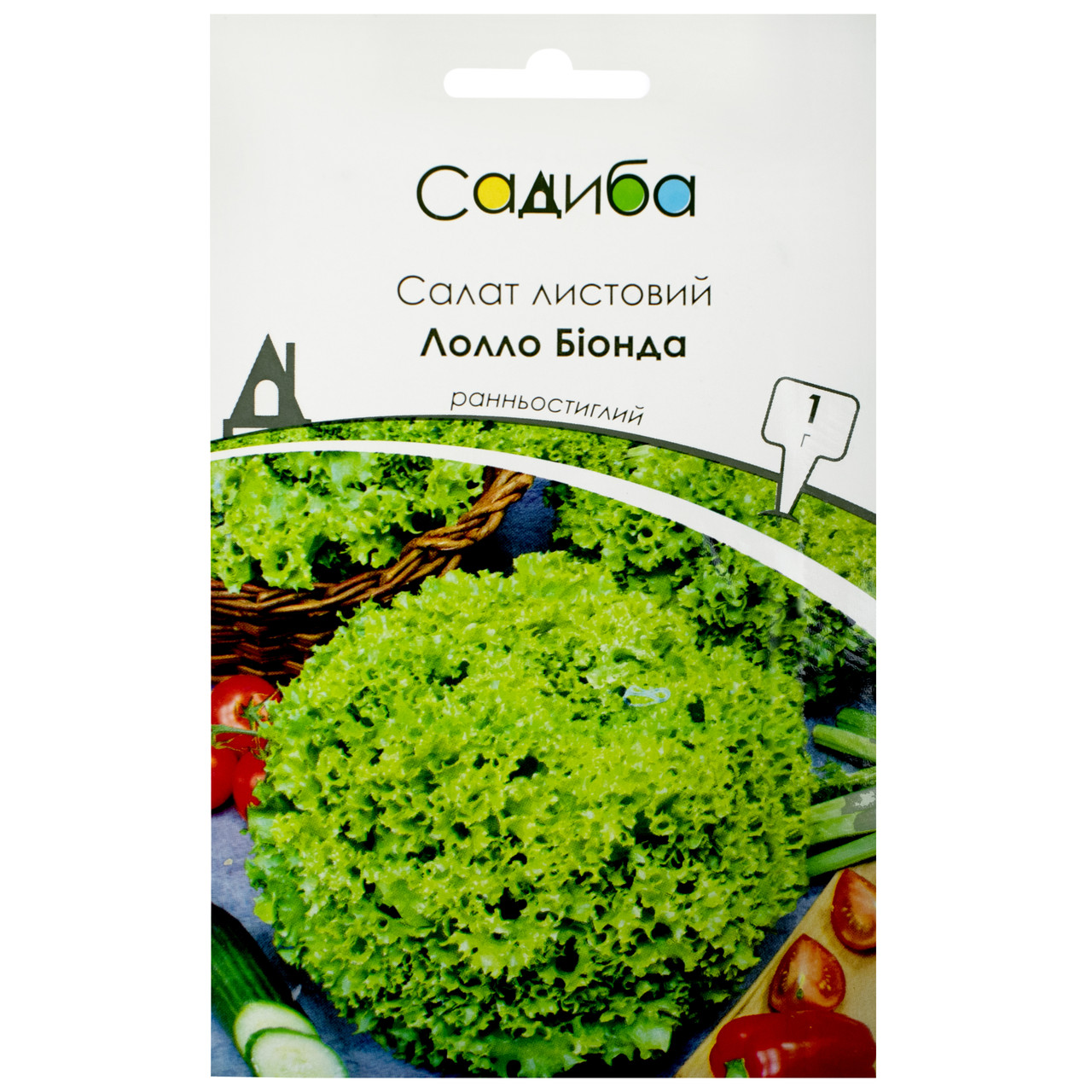 Салат Лолло Біонда 1 г Satimex, фото 1