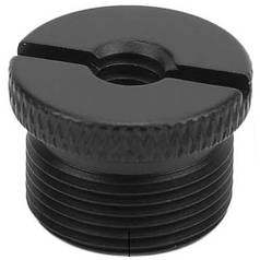 Адаптер перехідник 1/4 Female — 5/8 Male Alitek RST-46 Black (шліц)