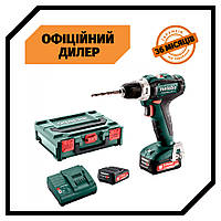 Аккумуляторный шуруповерт Metabo PowerMaxx BS 12 (12 В, 2 А/ч, двухскоростной) Надежный шуруповерт Топ 3776563