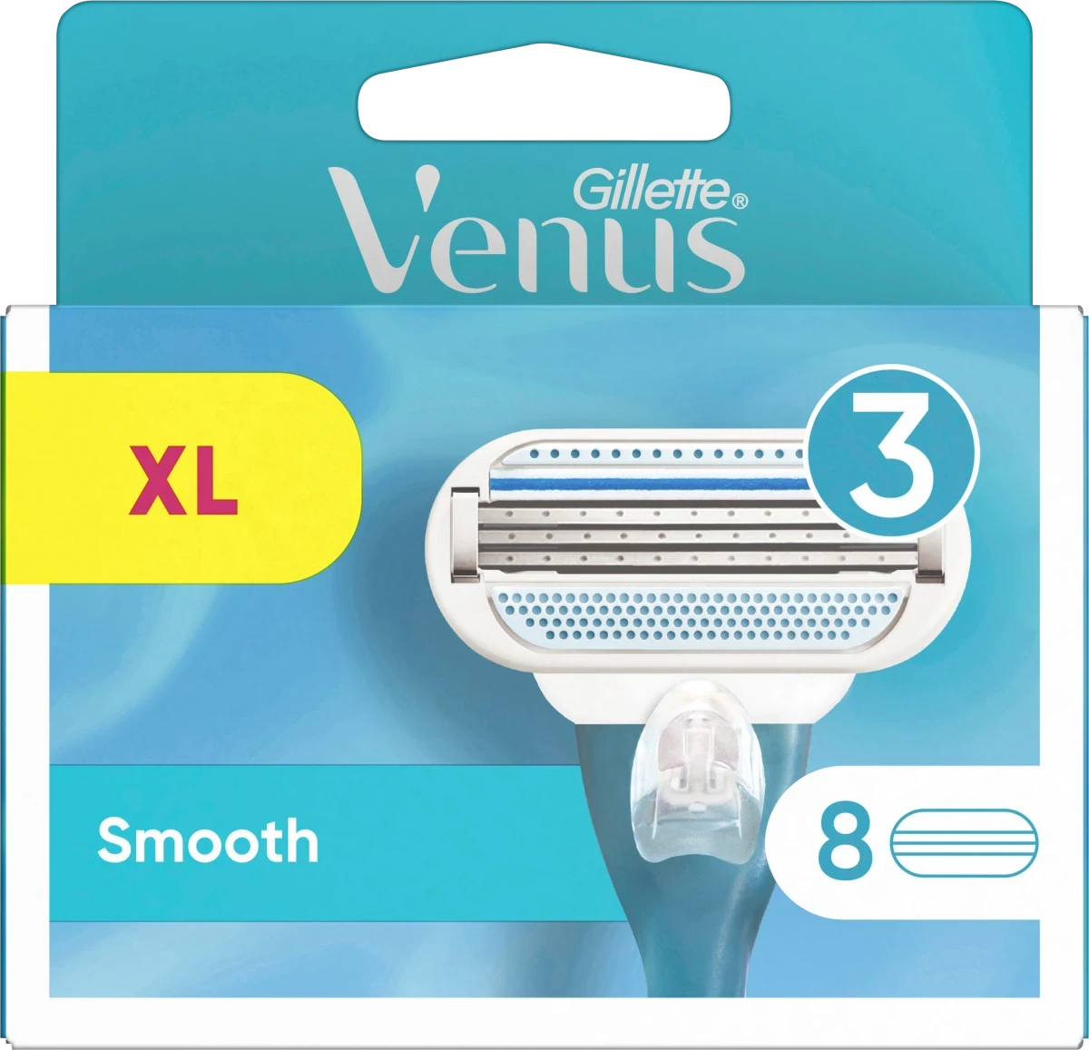 Змінні касети Gillette Venus, на 3 леза (8шт.)