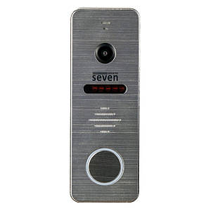 Панель домофона SEVEN CP-7504 FHD silver