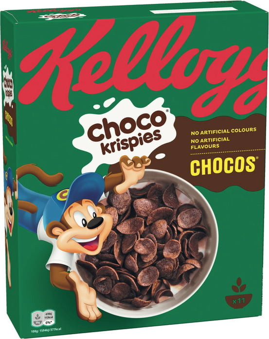 Kellogg's Choco Krispies Chocos Пластівці шоколадні 420g
