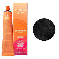 Inebrya Color краска для волос 1/0 черный 100мл