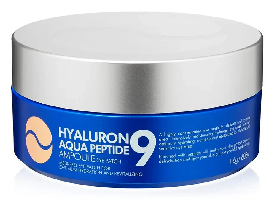 Патчі під очі Hyaluron Aqua Peptide9 Ampoule Eye Patch Medipeel 60ea