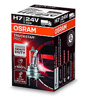 Автомобильная лампа "OSRAM" (H7)(24V)(70W)(+120%)(TruckStarPro)