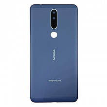 Задня кришка для Nokia 3.1 Plus TA-1104 сіра l Gray