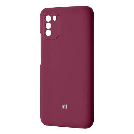 Чохол Silicone Case Premium для Xiaomi Poco M3 Plum 23, фото 1