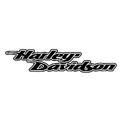 Вінілова наклейка - HARLEY DAVIDSON розмір 20 см