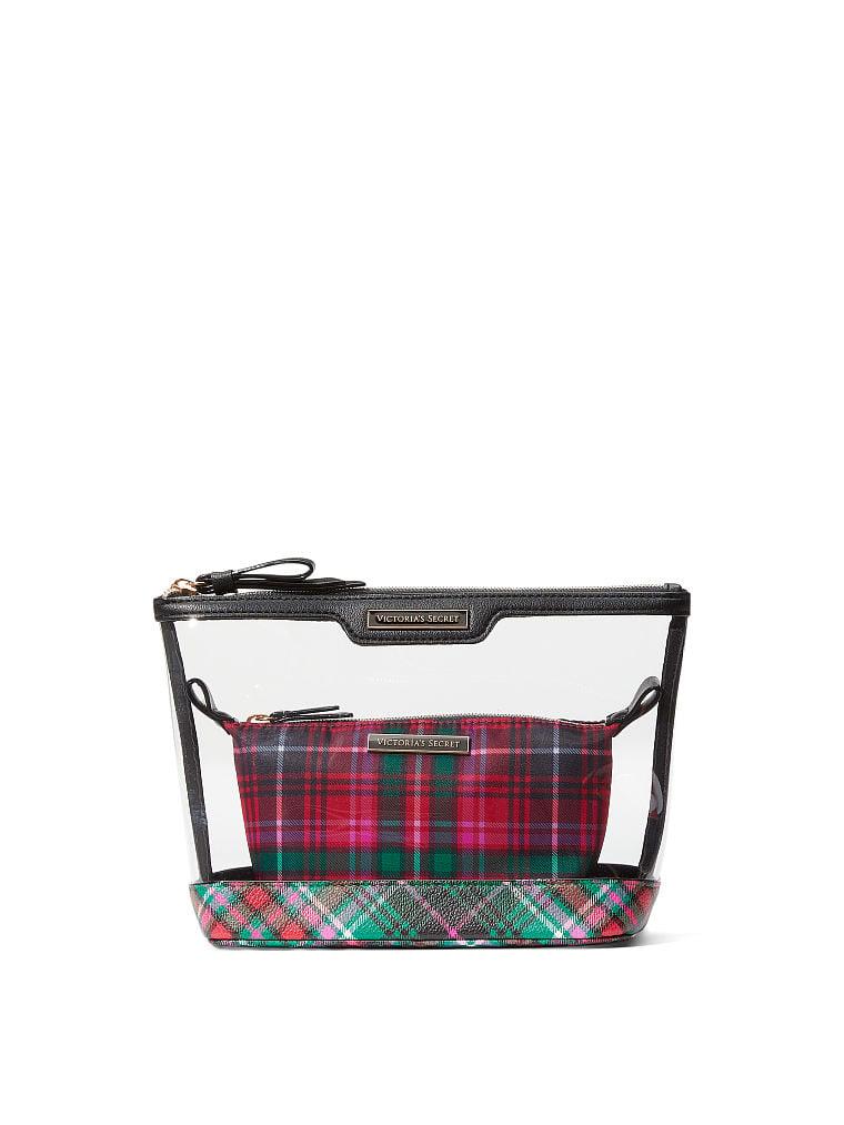 Косметичка Victoria's Secret Beauty Bag Duo Bright Tartan