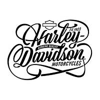 Виниловая наклейка - HARLEY DAVIDSON размер 20 см