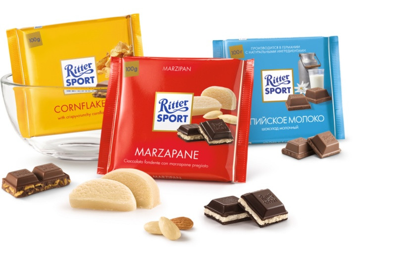 Шоколад Ritter Sport Marzipan, 100 г - фото 3 - id-p291477991