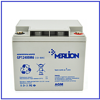 Акумуляторна батарея MERLION AGM GP12-40 12V 40Ah (196х165х175(182)
