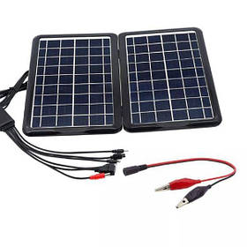 Зарядний пристрій EP-1812 із сонячною панеллю 5в1 6 V 12 W