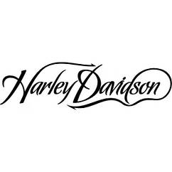 Вінілова наклейка - HARLEY DAVIDSON розмір 20 см