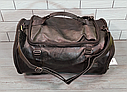 Дорожня/Спортивна сумка-рюкзак з екошкіри з відділом для взуття/ Міська сумка 2в1, фото 7