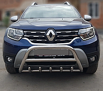 Кенгурник WT003 неірж Renault Duster 2018-