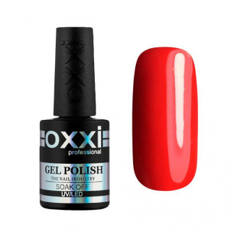 Гель-лак Oxxi № 02 червоний, 10 мл